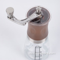portable Hand coffee mill hand coffee glass grinder